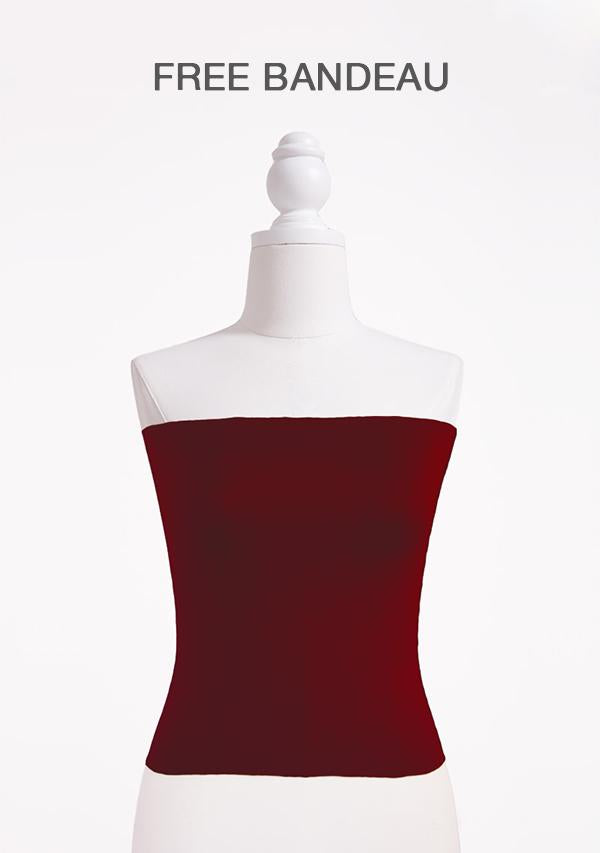 Burgundy Multiway Infinity Dress